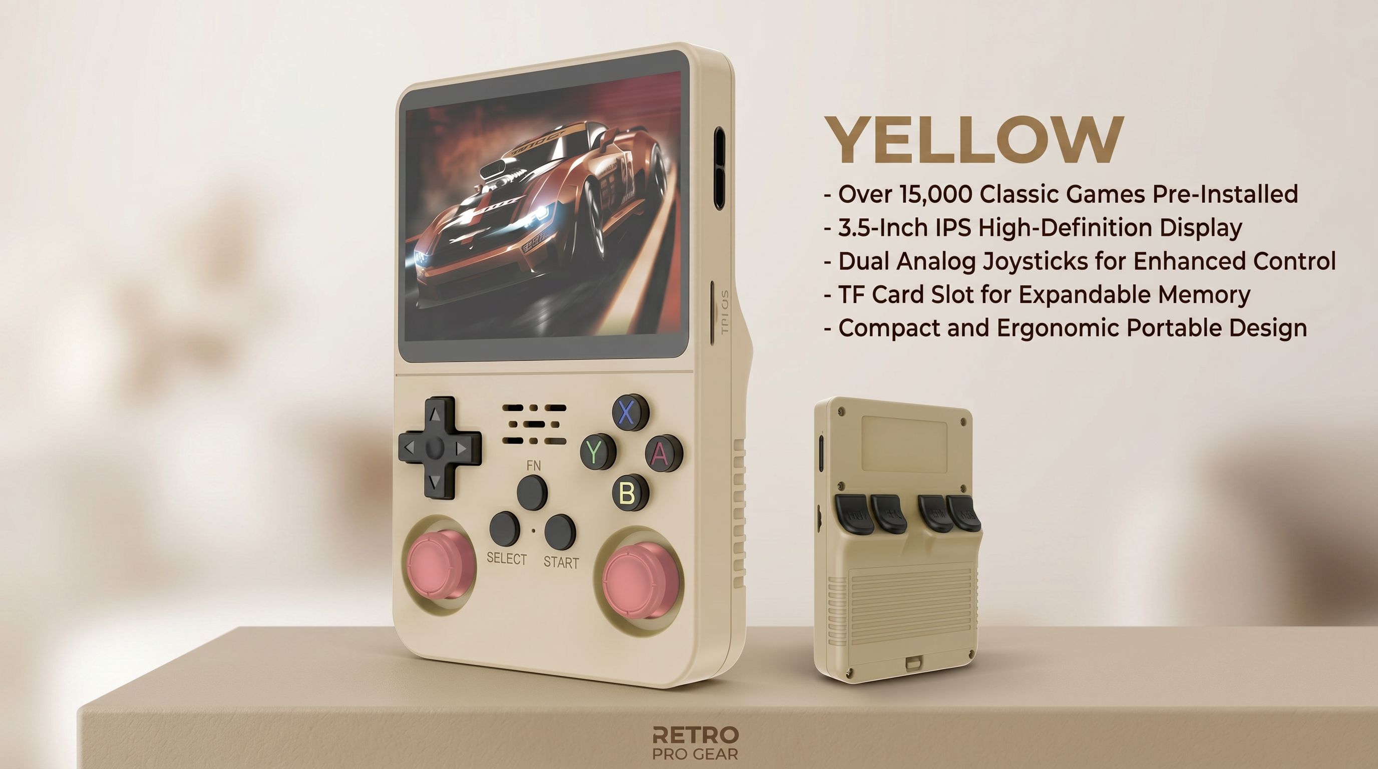 Arkos R36S Retro Handheld Console | 3.5" IPS Display | Linux | 64GB