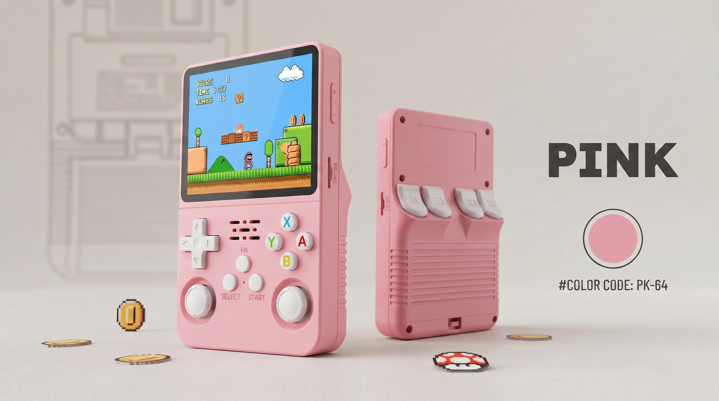 Arkos R36S Retro Handheld Console | 3.5" IPS Display | Linux | 64GB