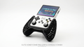 3D printed ergonomic grip attachment for Arkos R36S handheld console improved comfort