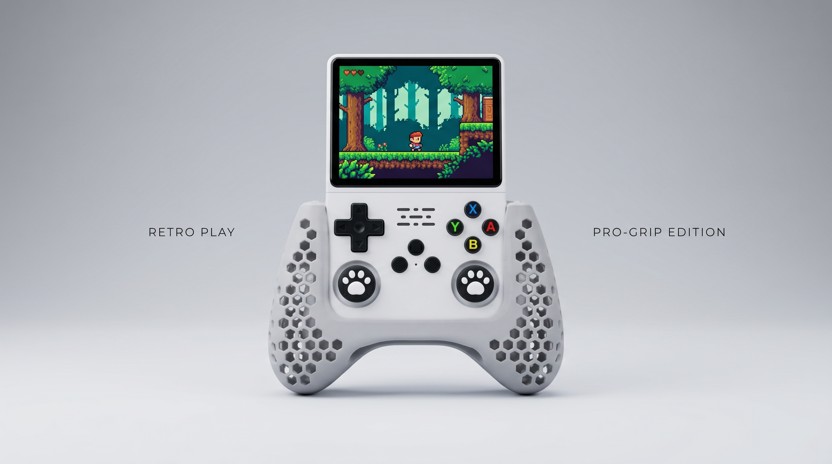 3D Printed Grip For R36S Console
